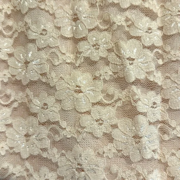 Forever 21 Lace Floral Skirt - Picture 4 of 5